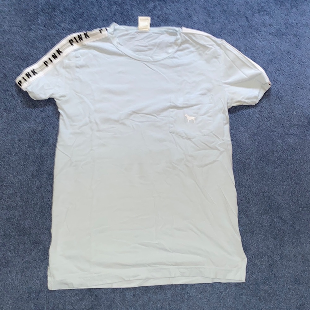 PINK blue t-shirt